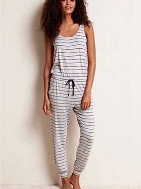 Aerie - Striped Sleeveless Jumpsuit